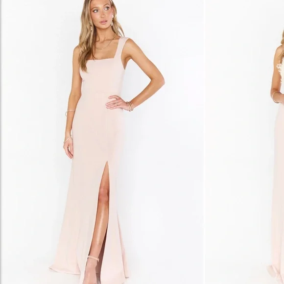 Show Me Your MuMu, Pale Pink Dress (XXS,00), Bridal - Picture 3 of 7